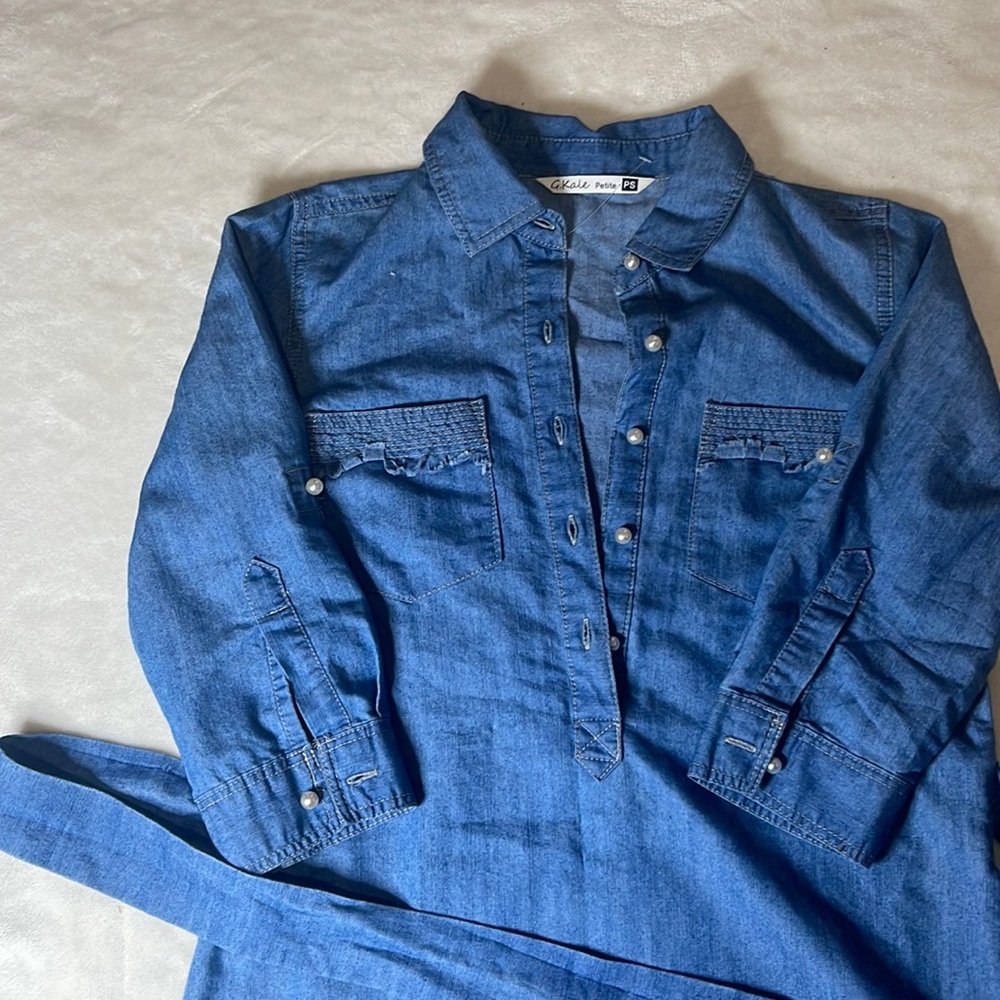 G. Kale Petite PS blue denim